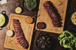 Get your steak cravings sorted at this Flat Iron-inspired pop-up steakhouse