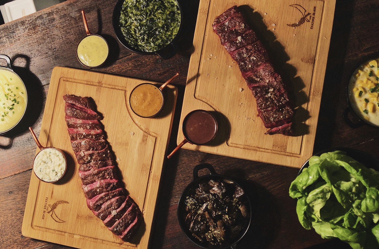 Get your steak cravings sorted at this Flat Iron-inspired pop-up steakhouse