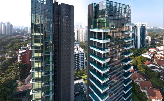 Plunge pools, sky parking, mood lighting: meet Singapore’s most extravagant condos