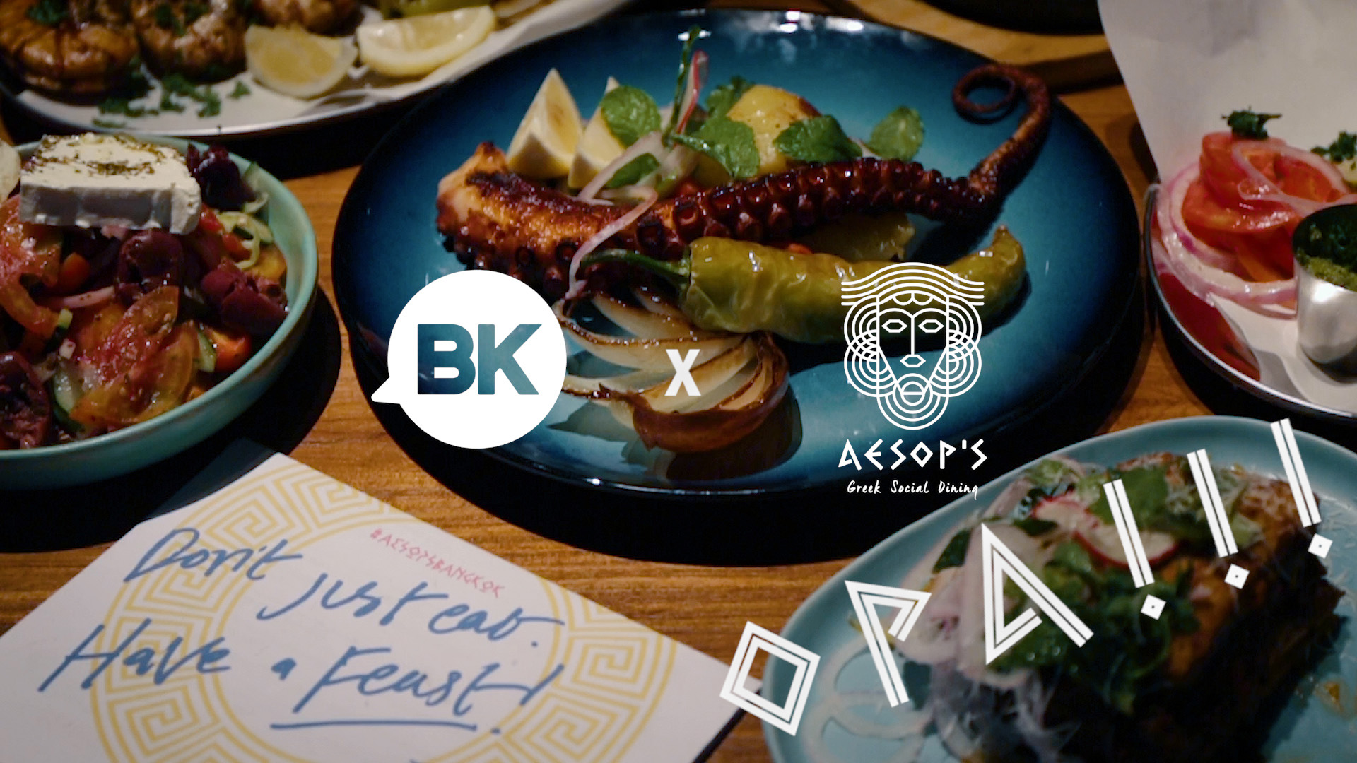 Sala Daeng’s Greek restaurant Aesop’s is all about the party vibes and good spice-laden food