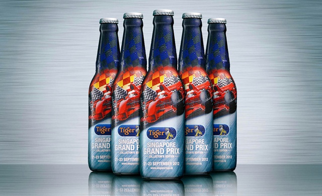 Tiger Beer launches first Singapore Grand Prix collector’s edition bottle