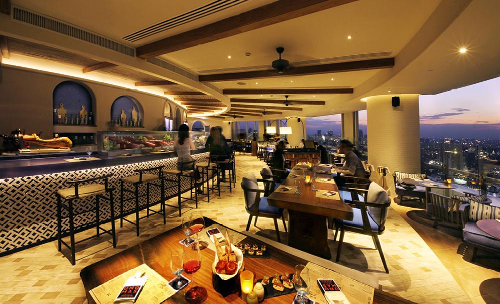A new Spanish chef’s table 54 stories high