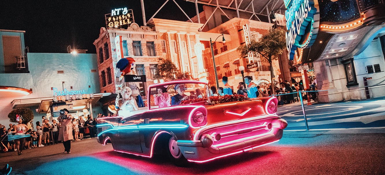 USS now opens till late on selected days, complete with a new neon parade