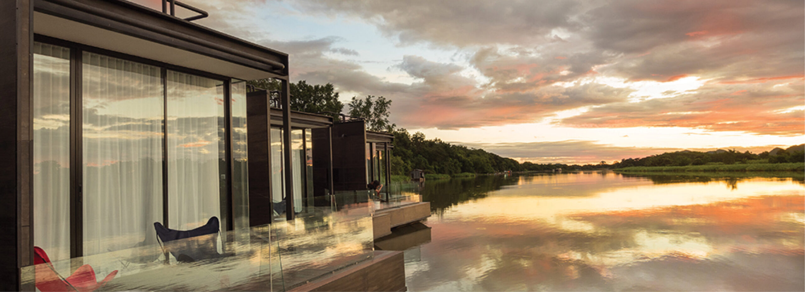 Kanchanaburi’s new floating cabins each come with their own kayak