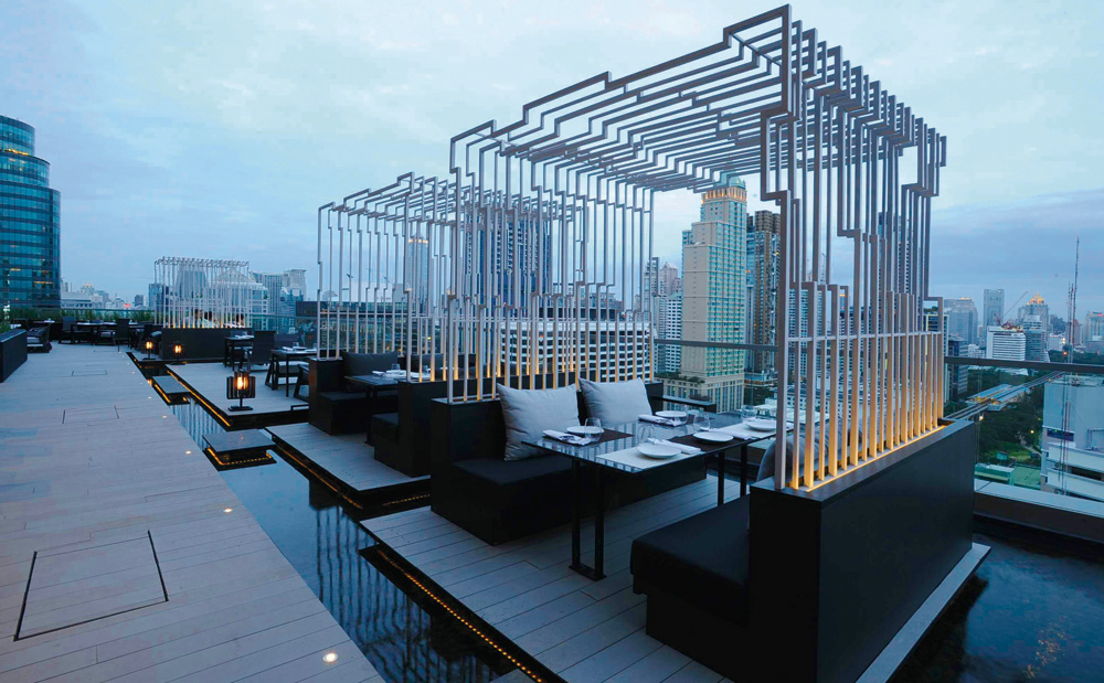 Rooftop Restaurant Zense Gourmet Deck & Lounge Panorama Has Re-opened