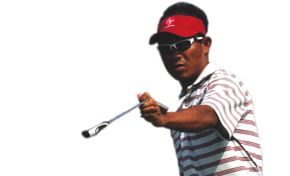 Golfer Thongchai Jaidee