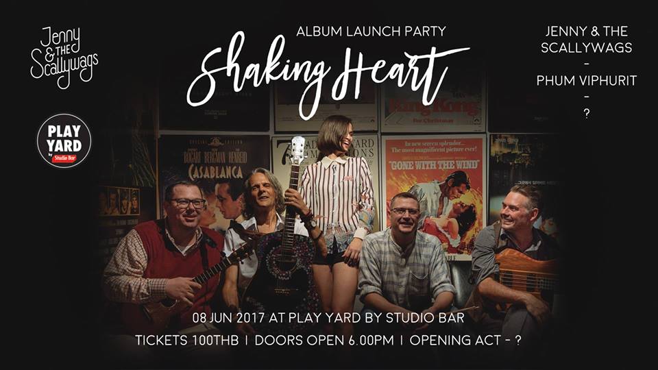 Album Launch Party – Shaking Heart