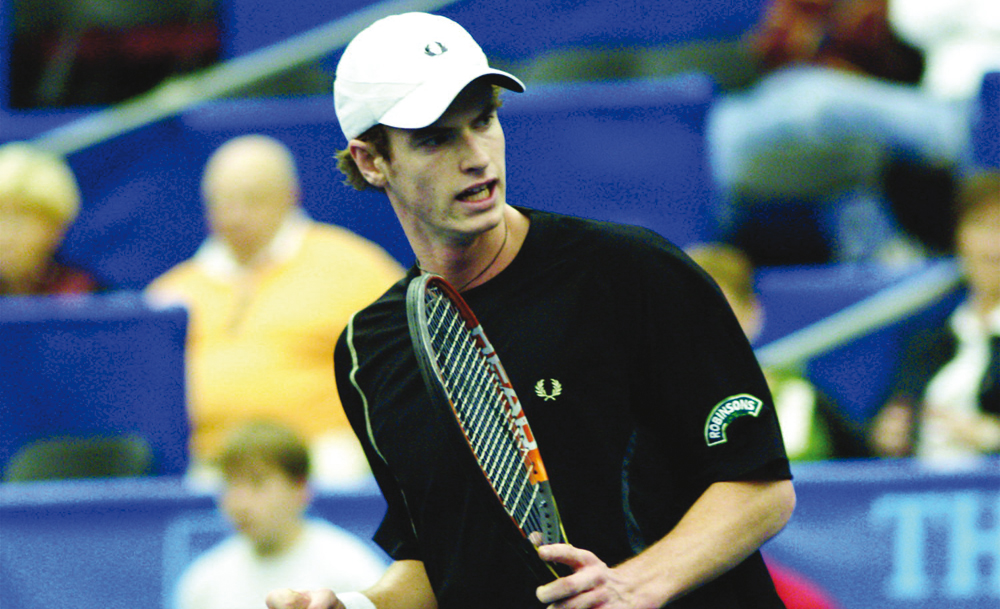Tennis pro Andy Murray