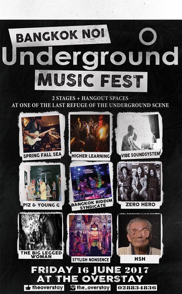 Bangkok Noi Underground music Fest