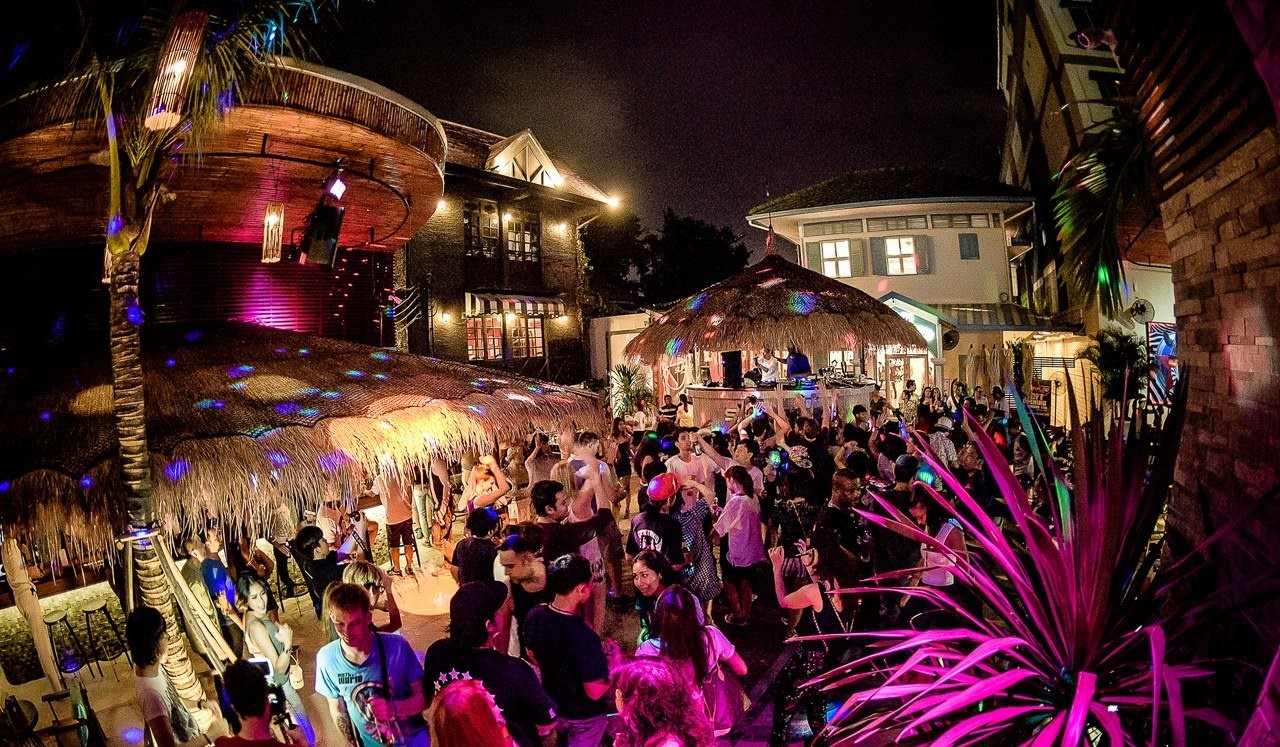 Grand Opening Celebration of Superflow Beach Club Khaosan