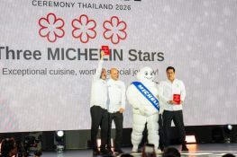 Suhring joins Sorn to become the second 3-star Michelin restaurant in Thailand at the Michelin Guide Ceremony Thailand 2026