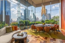 This is a new Chinese establishment in a beautiful setting at Andaz One Bangkok