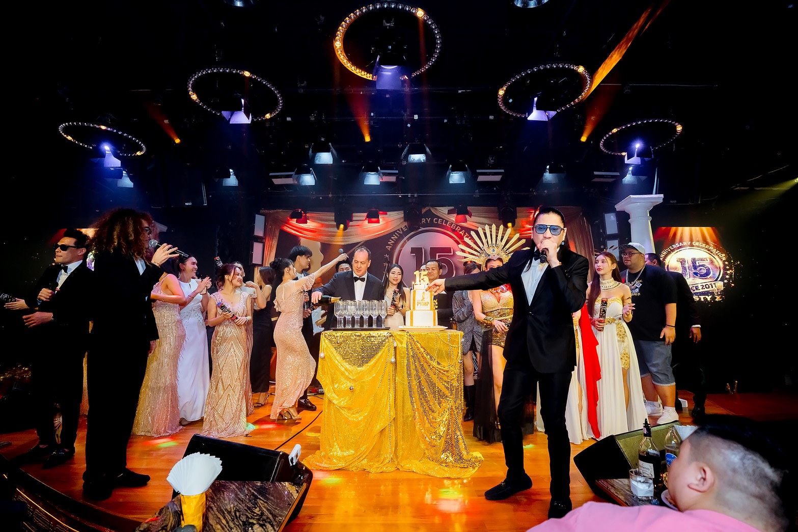Dynasty XV celebrated a decade and a half of partying with DJs, cocktails, and dance