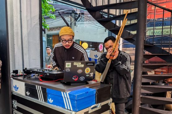 Rap battles and b-boy dances ahead at the new flagship Adidas Originals store in Songwat