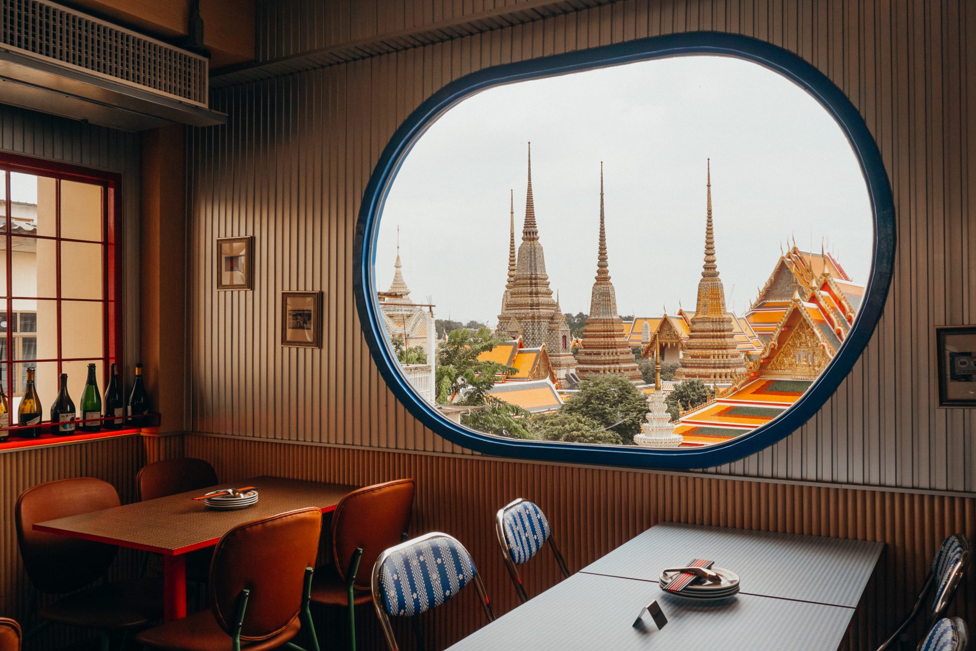 The new Mitr Street serves up nostalgic and creative Thai-Chinese street food with a view of Wat Pho