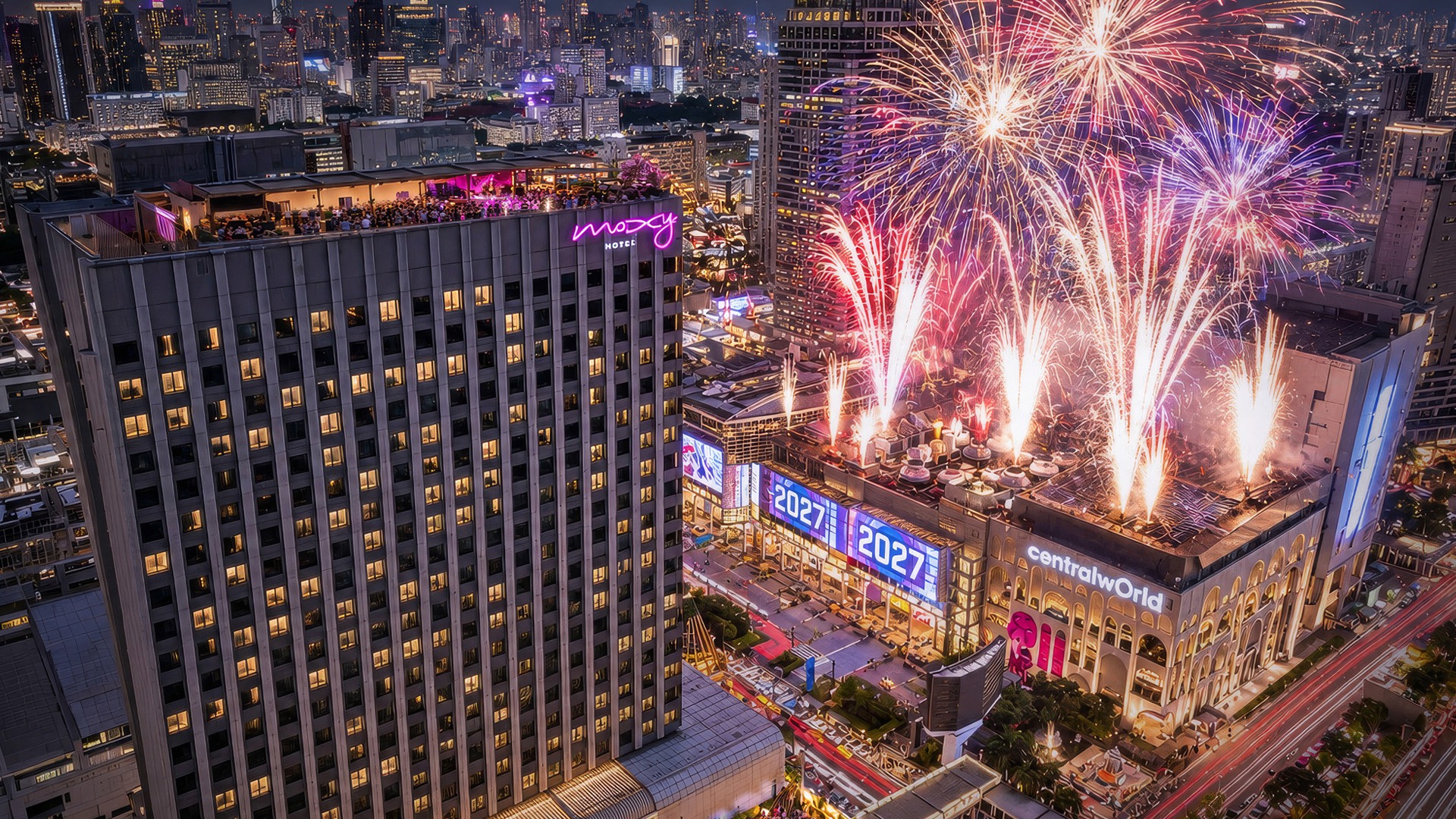 Plan your festive celebrations early at Moxy Bangkok Ratchaprasong